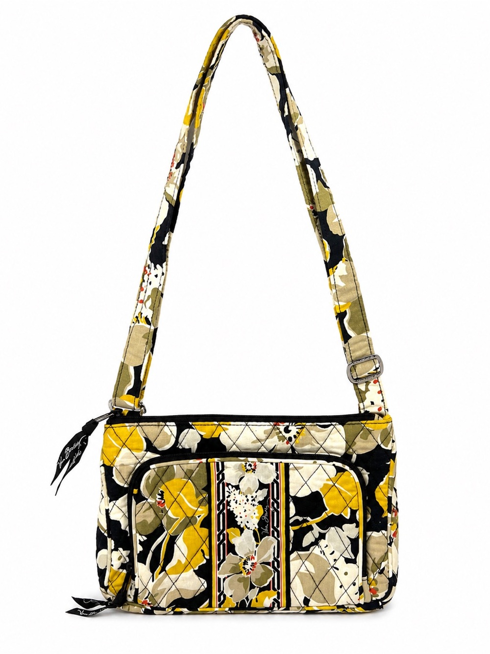 Vera Bradley Retired Dogwood Quilted Floral Crossbody Purse Travel Bag Vintage